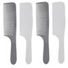 4PCS Ergonomic Handle Barber Clipper Combs Multi-Color Set Flat Top Comb Hair Cutting Comb  Home Use