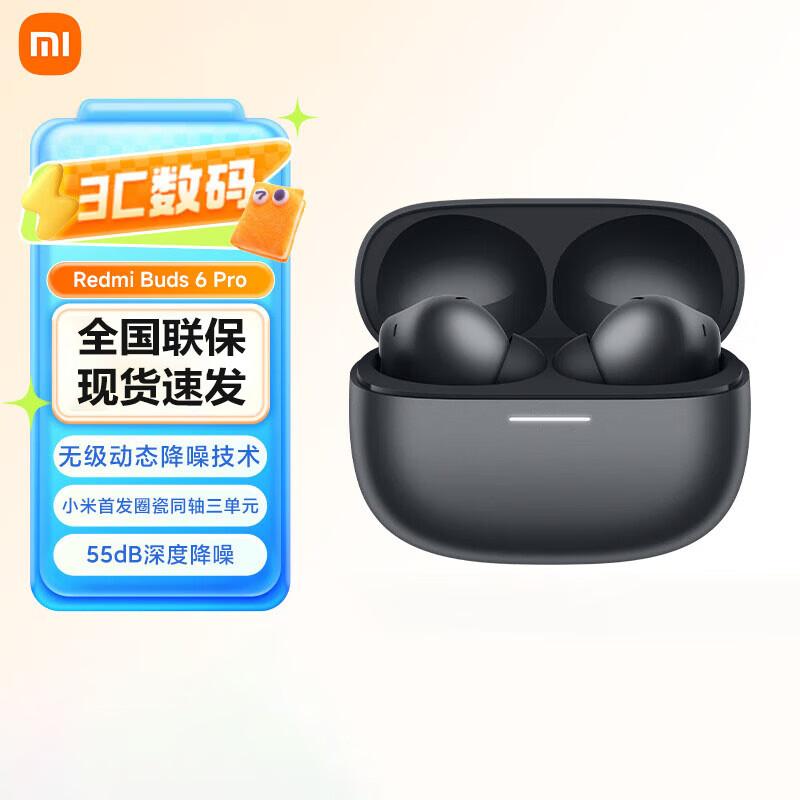 Redmi Buds 6 Pro True Wireless Noise-Cancelling Earbuds