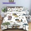 Where the Wild Things Are Pattern Bedding,Quilt Set Quilt Cover Pillowcase Home Birthday Gift(1 * Duvet Cover + 2 * Pillowcase, Without Core)