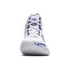 LiNing Blade 4 Cushioning Durable Mid-Top Basketball Shoes Men sneakers White Blue ABAT141-1