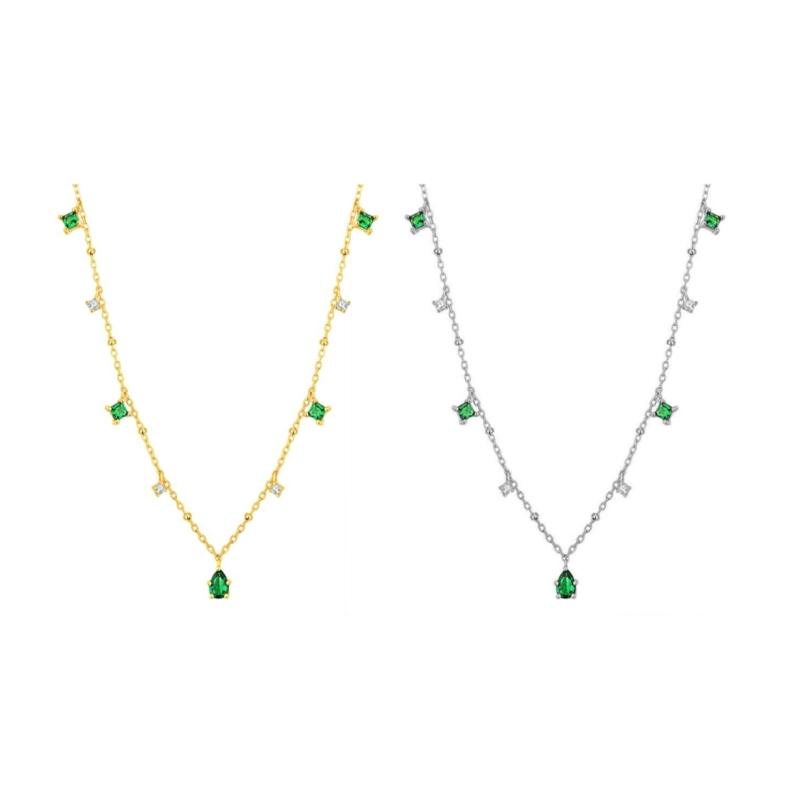 Delicate Clavicle Necklace Beautiful Chain Necklace Copper Texture Perfect for Evening Parties and Special Occasions