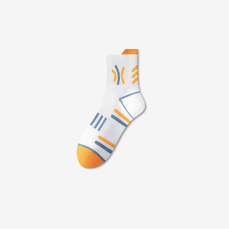 2026 Anti-Odor Pure Cotton Socks for Teen Boys – Lightweight Spring/Summer Sports Wear