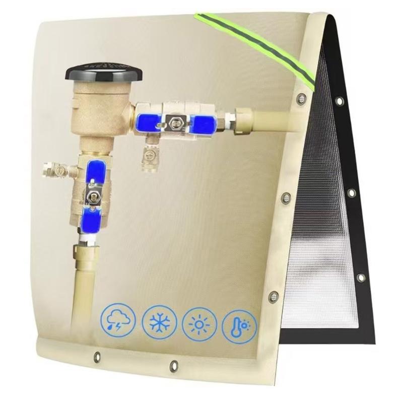 Outdoor Faucet Insulation Cover Standard Size 40x50cm Prevents Freezing In Cold Weather Using Durable Cloth