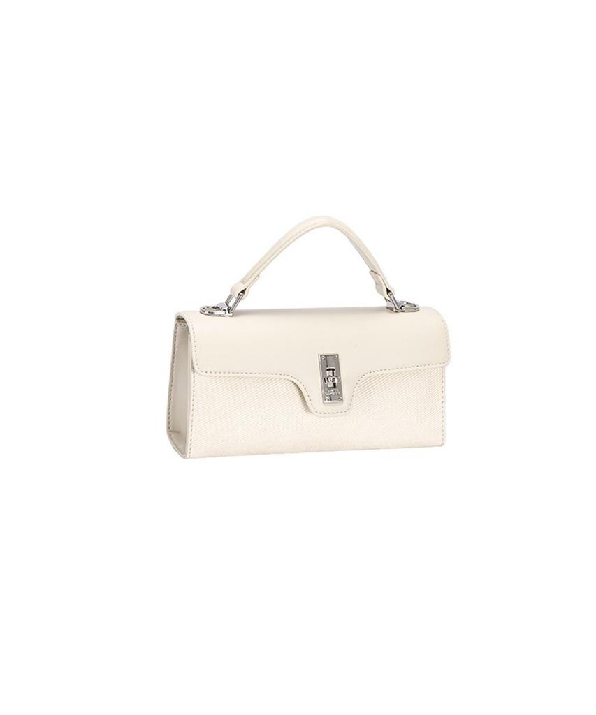 David Jones Le Mare 3-Way Petit Flap Baguette Leather Bag Olive Branch (Cm8370)