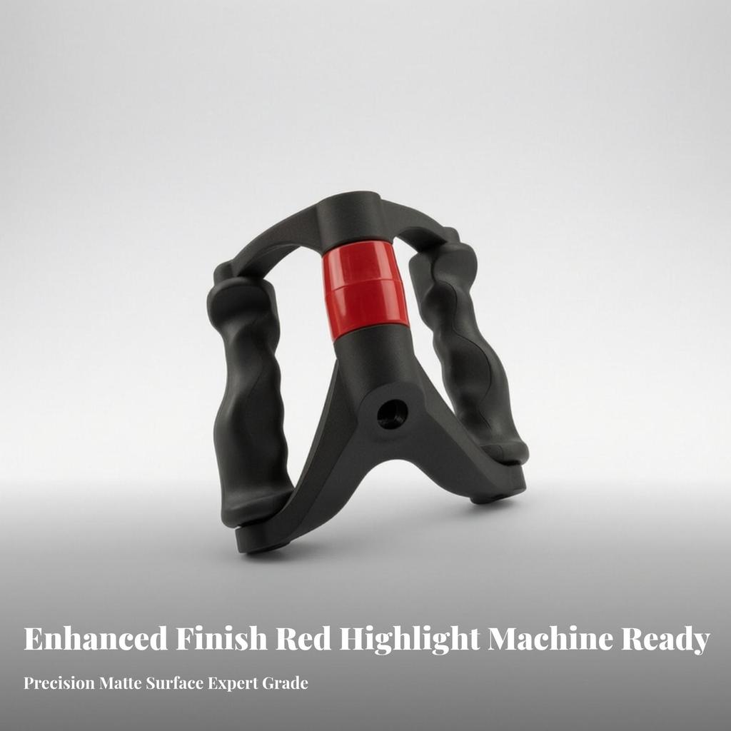 V-Shaped Handle Ergonomic Grip Anti-Slip for Bodybuilders