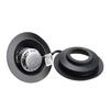 2 X Black Rubber Car Off-Road LED Headlight Retrofit Housing Seal Cap Dust Cover