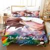 3d Print Anime Ao Haru Ride Bedding Set Printed Duvet Cover Pillowcase Single Double Style Queen King Size Sets