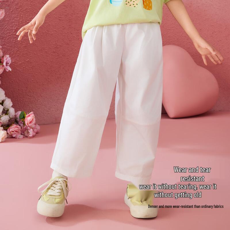 ASK JUNIOR Girls' Versatile Loose Summer Pants