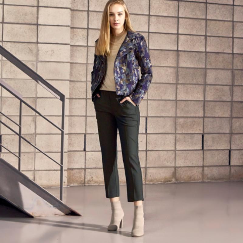 Baiyu Women Easy Banding Pants Hcaw