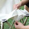 Portable Outdoor Folding Chair with Backrest for Camping and Art Sketching