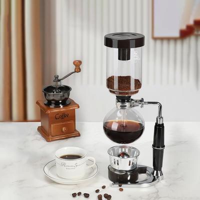 Siphon Coffee Maker Heat-resistant Glass Coffee Filter Kit Japanese Style Homemade Coffee Machine