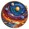 Mysterious Starry Sky Wooden Puzzle Irregular Small Animal Shape Puzzle Children'S Puzzle