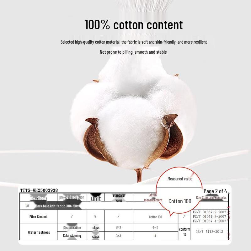 Yiershuang Men's 100% Cotton Loose Boxer Briefs (3-Pack)