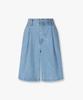 STUDIO TOMBOY Denim Tuck Pleated Bermuda Pants_Light Blue 9176262982