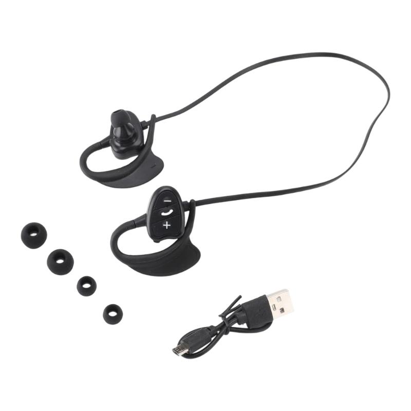 Wireless IPX8 Waterproof Underwater Headphones for Swimming Sports with Sound and 8H Playtimes