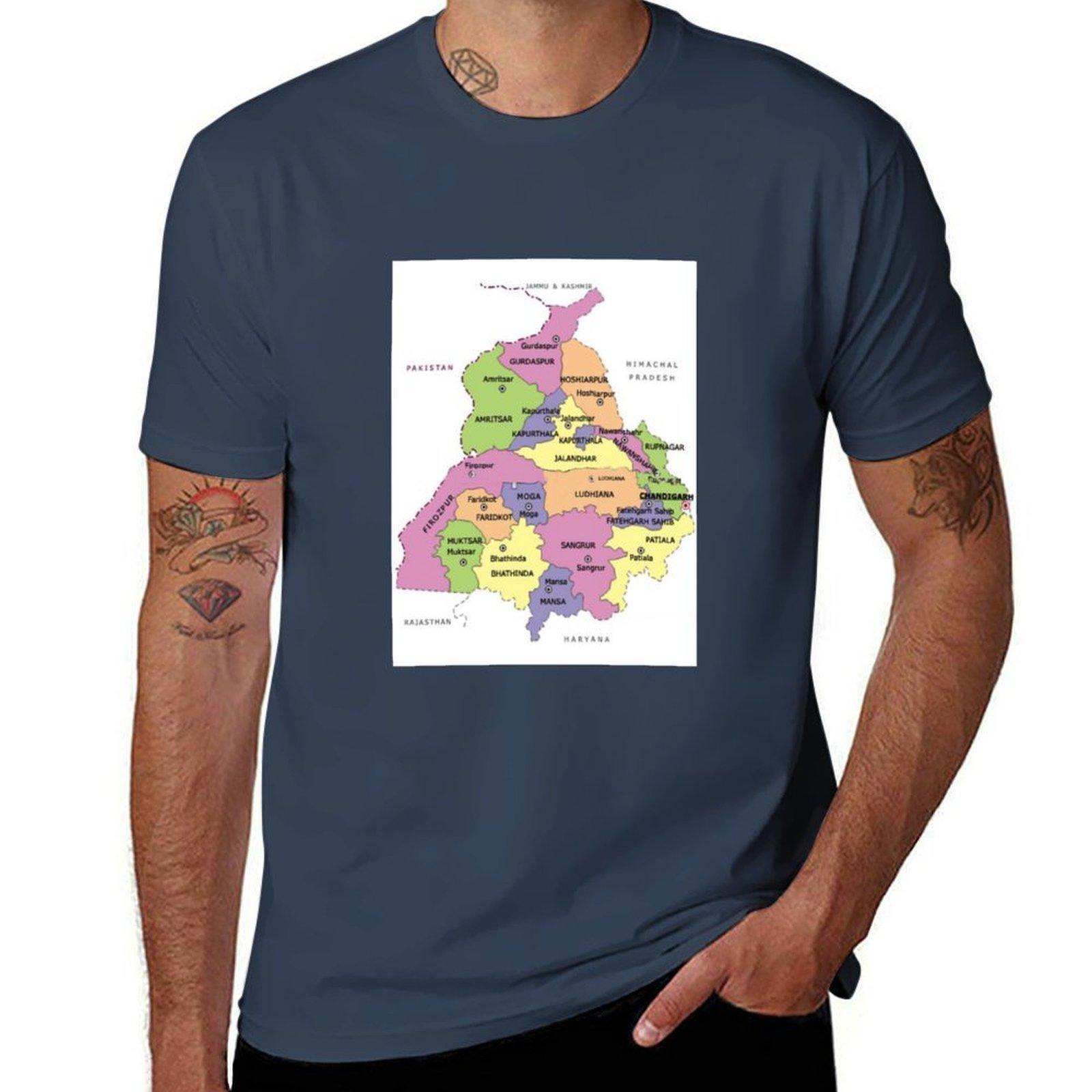 Punjab TShirt Large Size Loose Casual Tee S