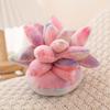 3D Succulent Plush Toys Room Decor Simulation Plants Potted Toys Nature Decorative Throw Cactus Multiple Colors