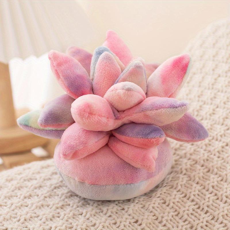 3D Succulent Plush Toys Room Decor Simulation Plants Potted Toys Nature Decorative Throw Cactus Multiple Colors