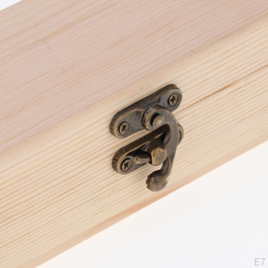 Scatola per Gioielli per Artigianato Fai da Te Falegnameria Scatola Regalo Ricordo Chest93 Misure tra cui Scegliere)