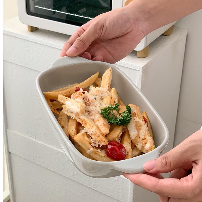 Ceramic Double Handle Baking Dish