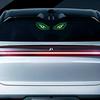 Vehicle Exterior Glow Display Solar Demon Eye Car Window Light, Waterproof Wireless Dynamic Warning Sign with Suction Auto Interior