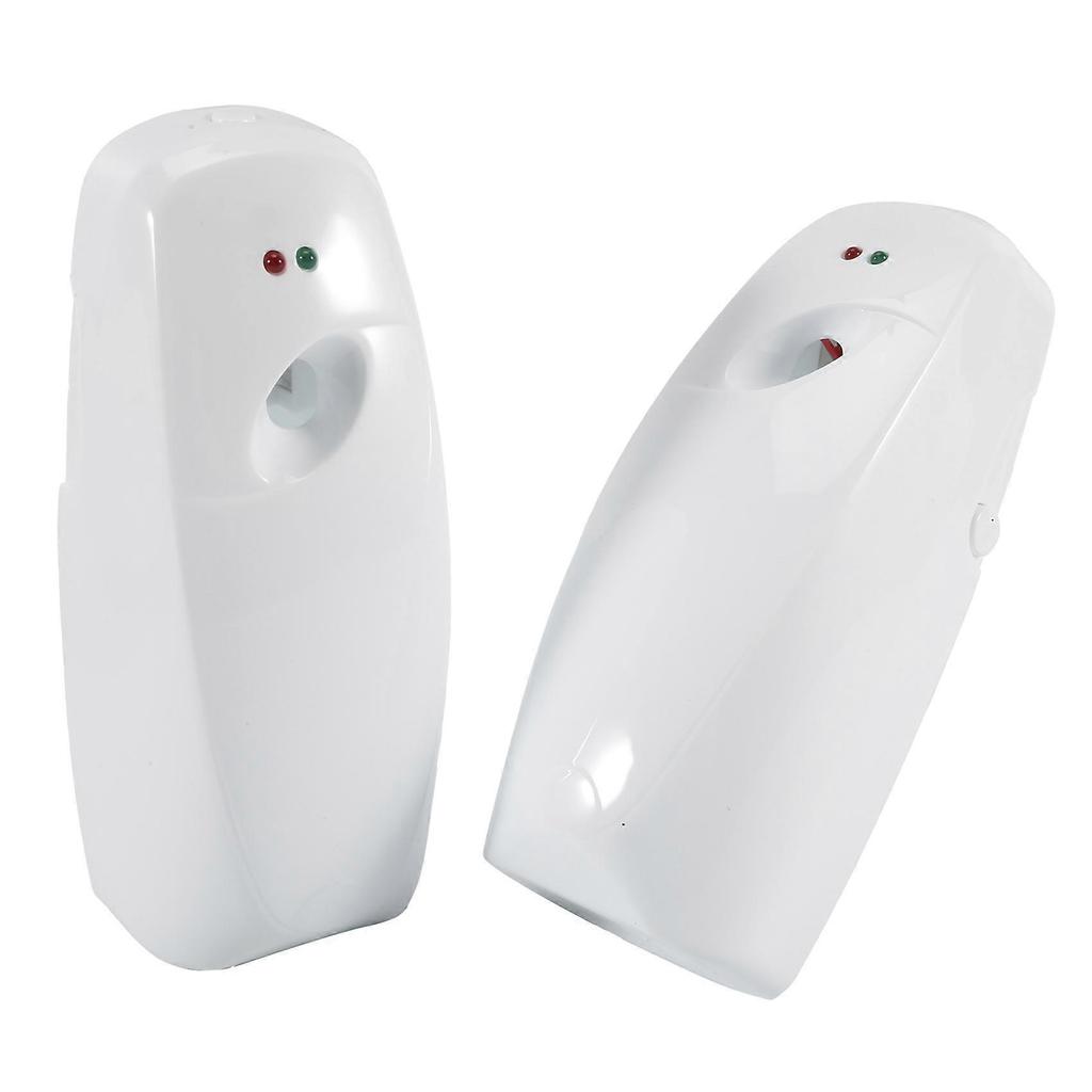 Automatic Air Freshener Dispenser 2-Pack,Auto Air Freshener Sprays Dispenser Wall Mounted for Commercial & Home Use less