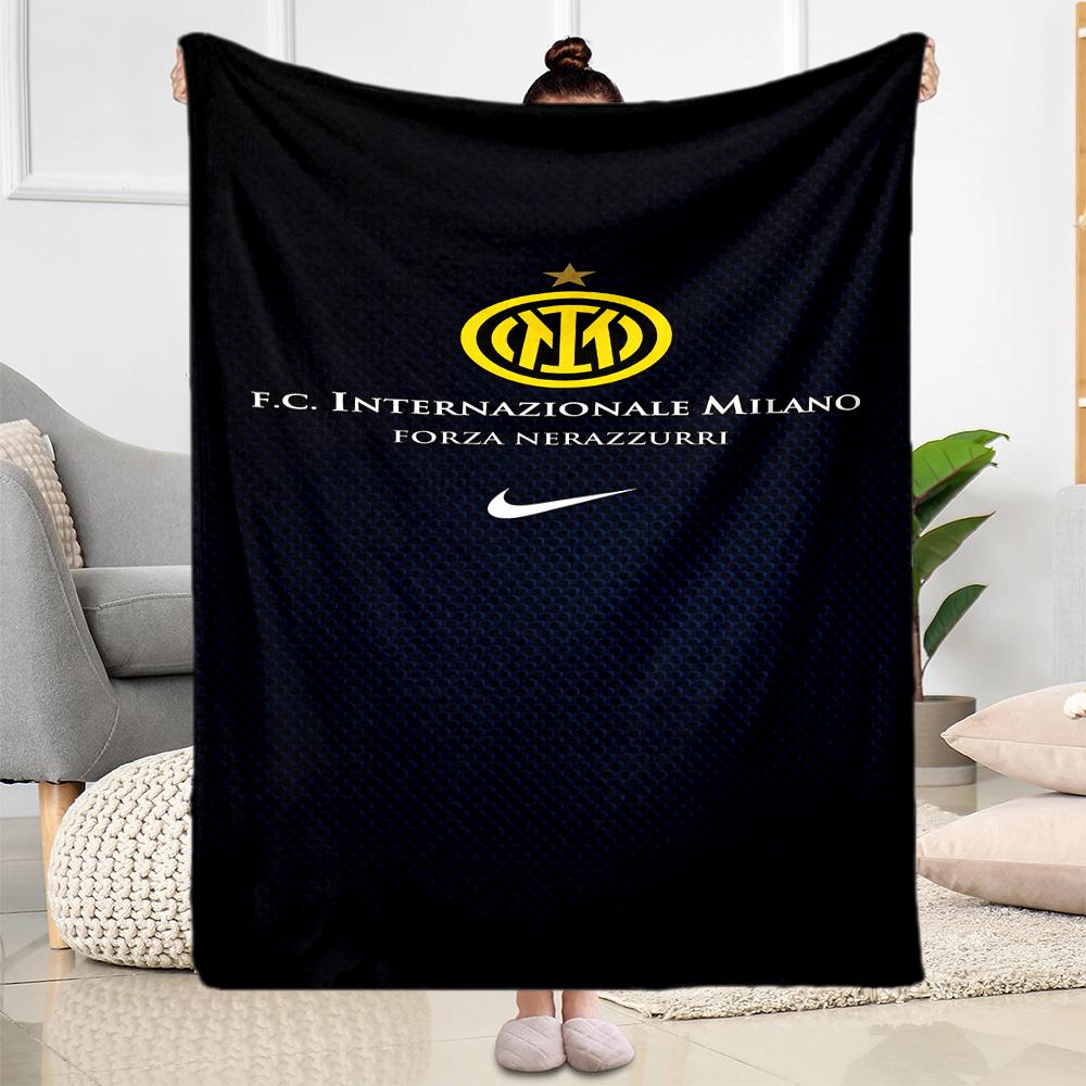 Inter Milan Blanket Durable Comfort Perfect For Bedding Couch Picnics Four Seasons Universal Stylish Decor Ideal Gift For Birthday Valentine'S Day