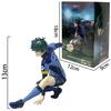 13CM Anime Blue Lock Nagi Seishiro Rin Itoshi Cool Pose Design Model Classic Style Desktop Ornament Anime Collection Gift