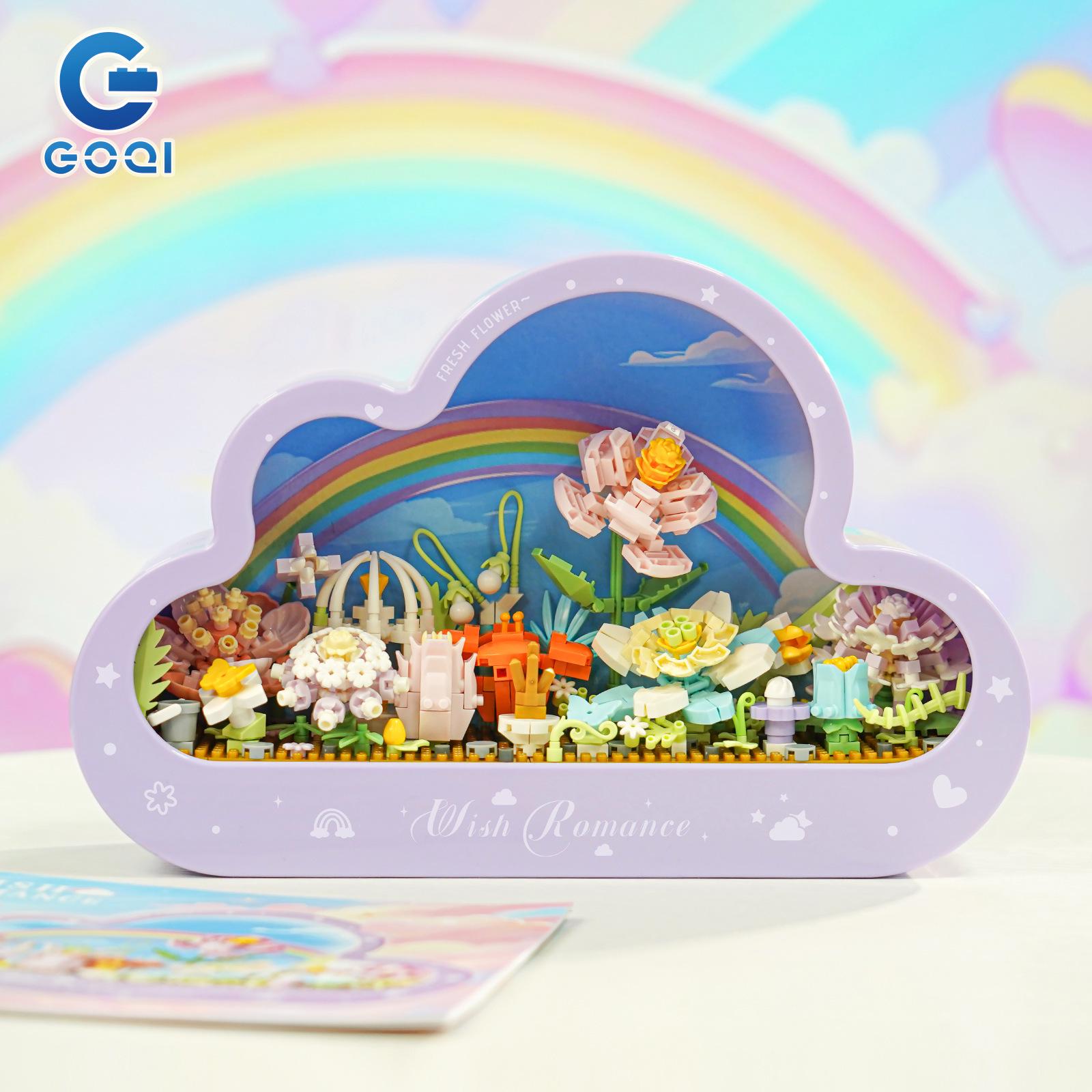 

Такасаки 3006 Микрочастицы Замок Облако Зеркало Свет Конструктор Ночник Подарок Игрушка