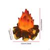 Fireplace Lantern Decorative Art Decor Indoor Outdoor Vintage Portable Light for Living