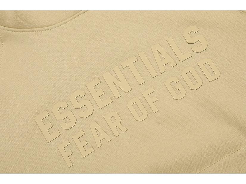 FOG Essentials Unisex 3D Silicone Print Hooded Sweatshirt