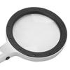 5X 10X Handheld Magnifying Glass 12 LED Illuminated Lighted Magnifier for Reading