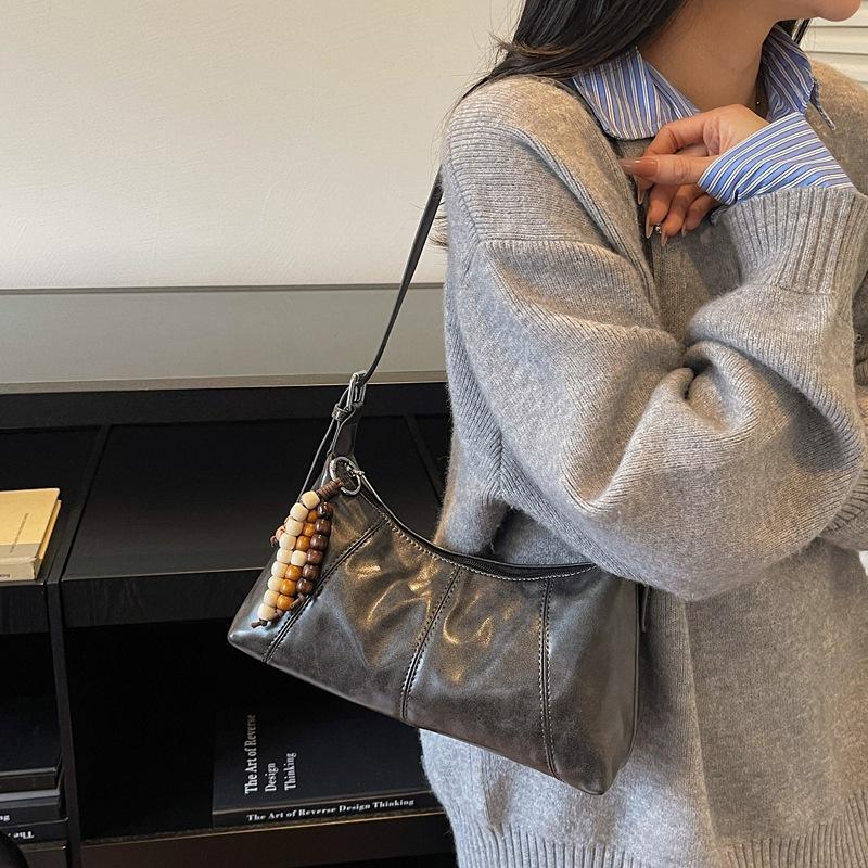 Underarm Bag Women's 2025 New Trendy Autumn and Winter High-end Retro Shoulder Bag To Work Commuter Messenger Bag