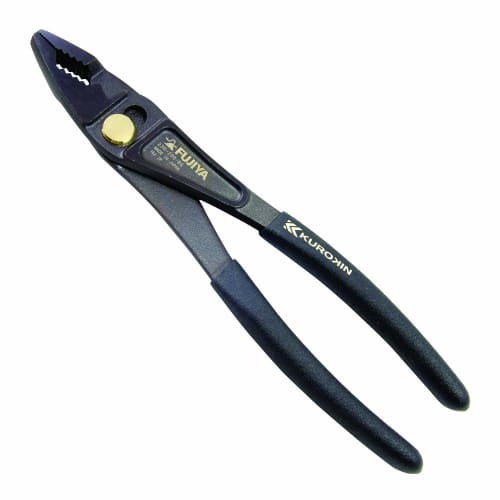 Fujiya Ultra Lightweight Combination Pliers, Black and Gold, 230-200-BG