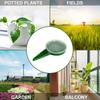 5 Setting Handheld Seed Planter Green Transplanter Tool 12x6.5cm