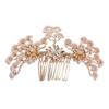 Women Bridal Hanfu Chinese Bride Accessories Pearl Antique Hair Stick Headdress Hairpin Hair Comb