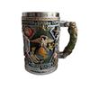 1pcs Army Military Beer Mug Resin Stainless Steel Men Birthday Gift Coffee Navy Cup Air Force Anchor Plane Wine Mugs Wine New