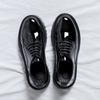 Men's Genuine Leather Shoes British Style Thick Sole Business Office Leather Shoes Banquet Wedding Outdoor Commuting Versatile