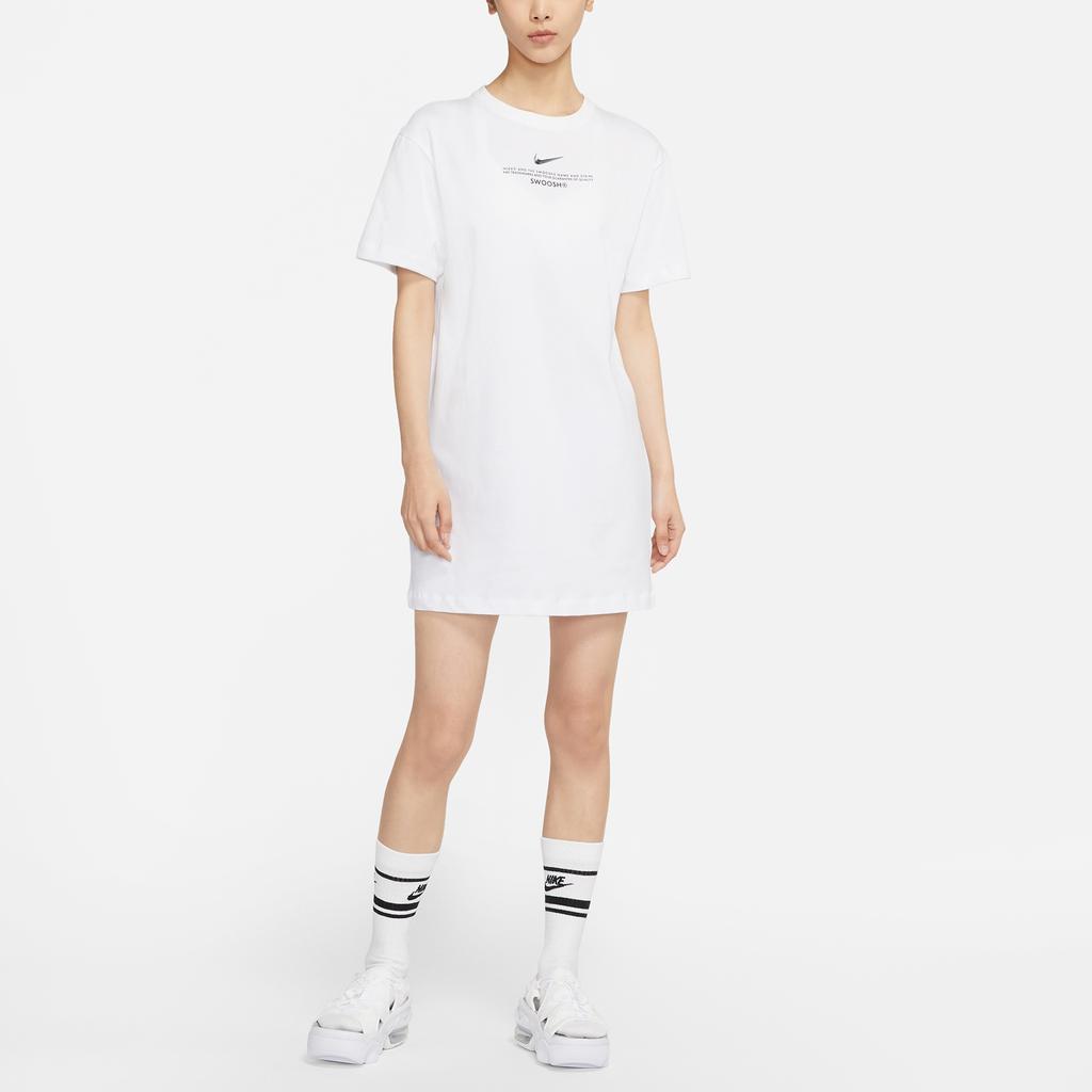 Nike Short Sleeved Dress Women's White CZ9407-100