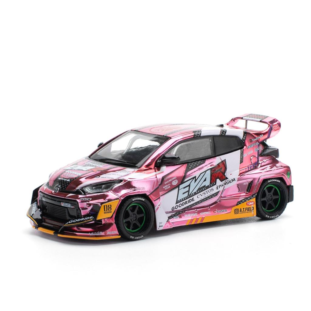 POP RACE Eva RT Unit 8 GOODRIDE GR Yaris PR640220 1/64 (Finished Model)