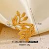 Wholesale High End Waterproof Three-dimensional M Letter Hollow Stainless Steel Finger Ring Trendy for Women Personalize Jewelry