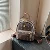 Fashion backpack women's new high-end retro casual backpack travel commuter bag