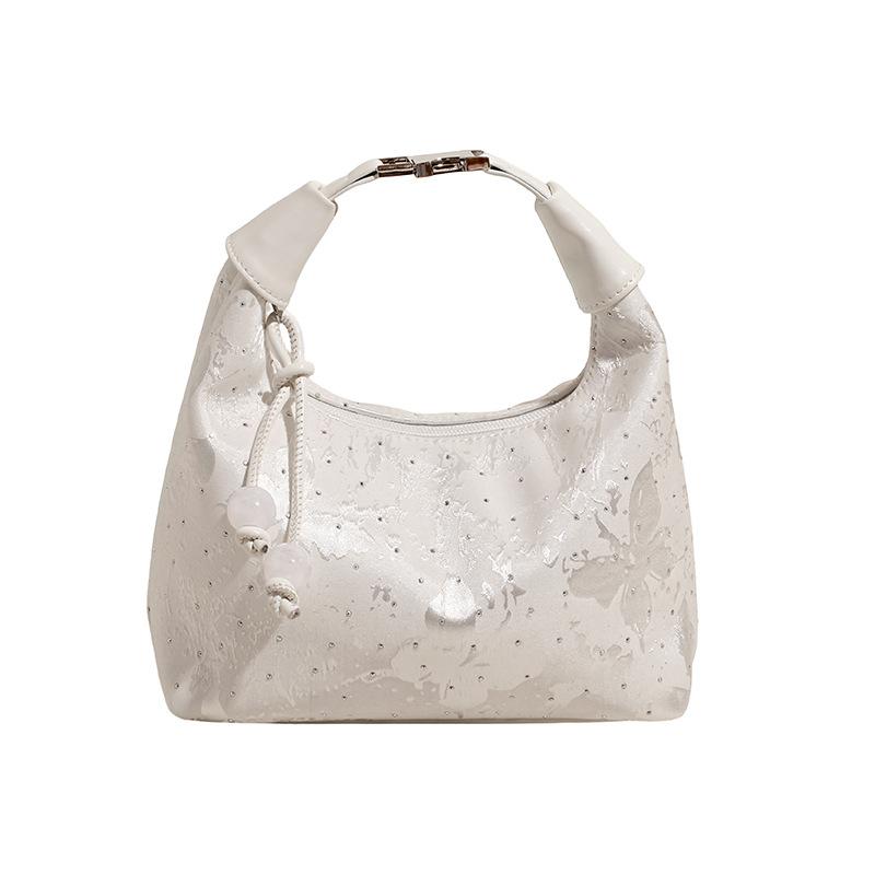 Popular New Chinese Style Handbag 2025 Summer New Butterfly Embroidery Trend Fashion Shoulder Messenger Bag