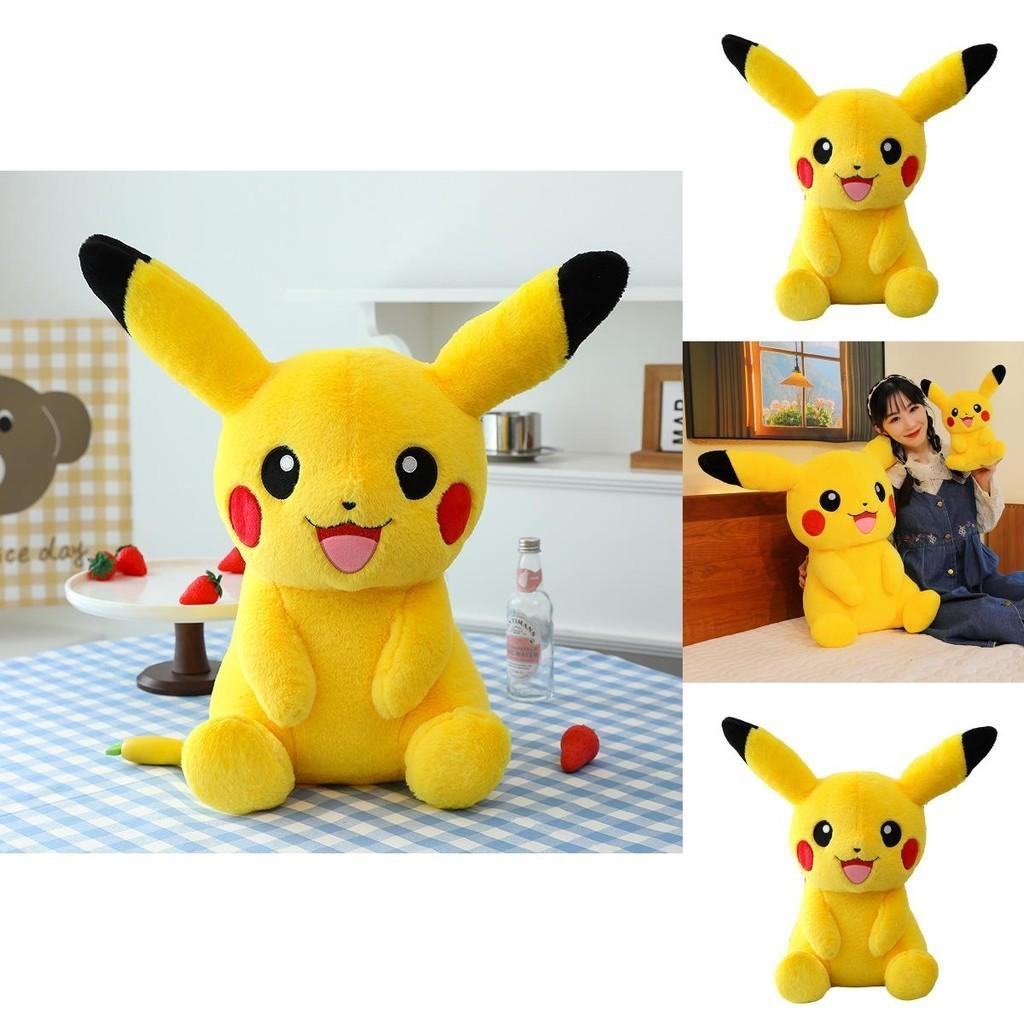 Velký žlutý plyšový Pikachu Měkké a mazlivé plyšové zvířátko Pro děti Ideální dárek k narozeninám