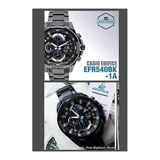 Used Casio Edifice EFR-540BK-1A CASIO EFR-540BK-1