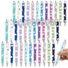 36 Stuks Tandheelkundige Pen Cadeaus Tanden Balpennen Groothandel Tanden Thema Schrijfpennen Intrekbare Zwarte Inkt Pennen Motiverende Werk Pennen Ro