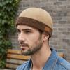 Brimless Dome Melon Cap Solid Color Bucket Cap Casual Landlord Hat  Travel