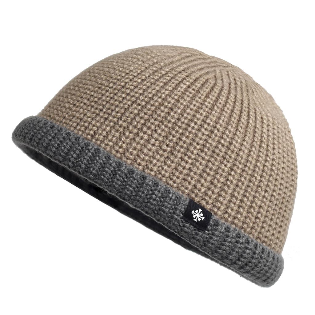 Soft Knitted Beanie Hat Winter Skullies Cap Windproof Thick Warm Hat with Ear Protection for Men Women Outdoor Hip Hop