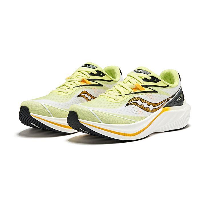 Saucony Slay Speed 2 Racing Training Carbon Plate Cushioning Anti-Slip Durable Wrap Low-Top Running Shoes Men Running Shoes Green White Black S28234-2