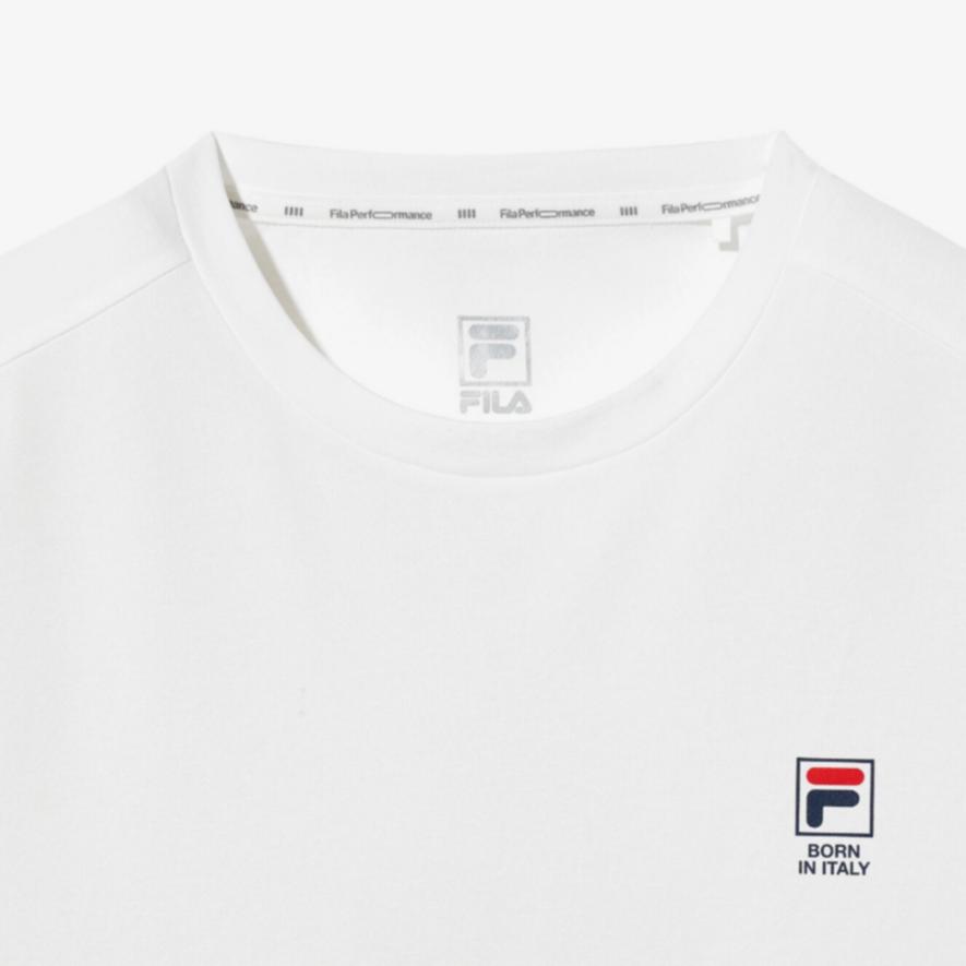 New FILA T Shirts Unisex White FS2RSH2204UOWH
